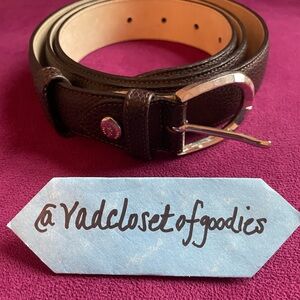 Longchamp Cowhide Leather Women’s Belt